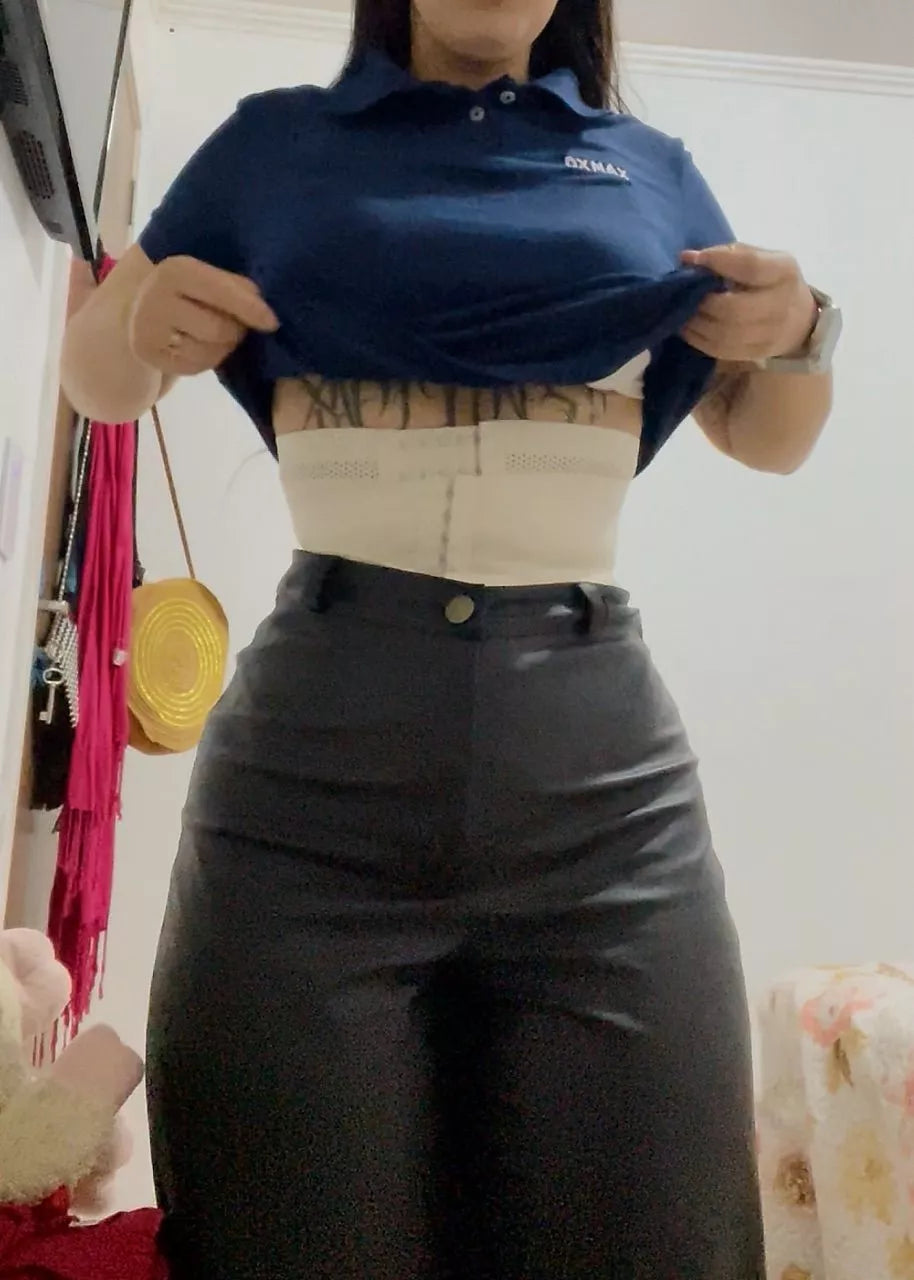 Foto de cliente com a CurveFit